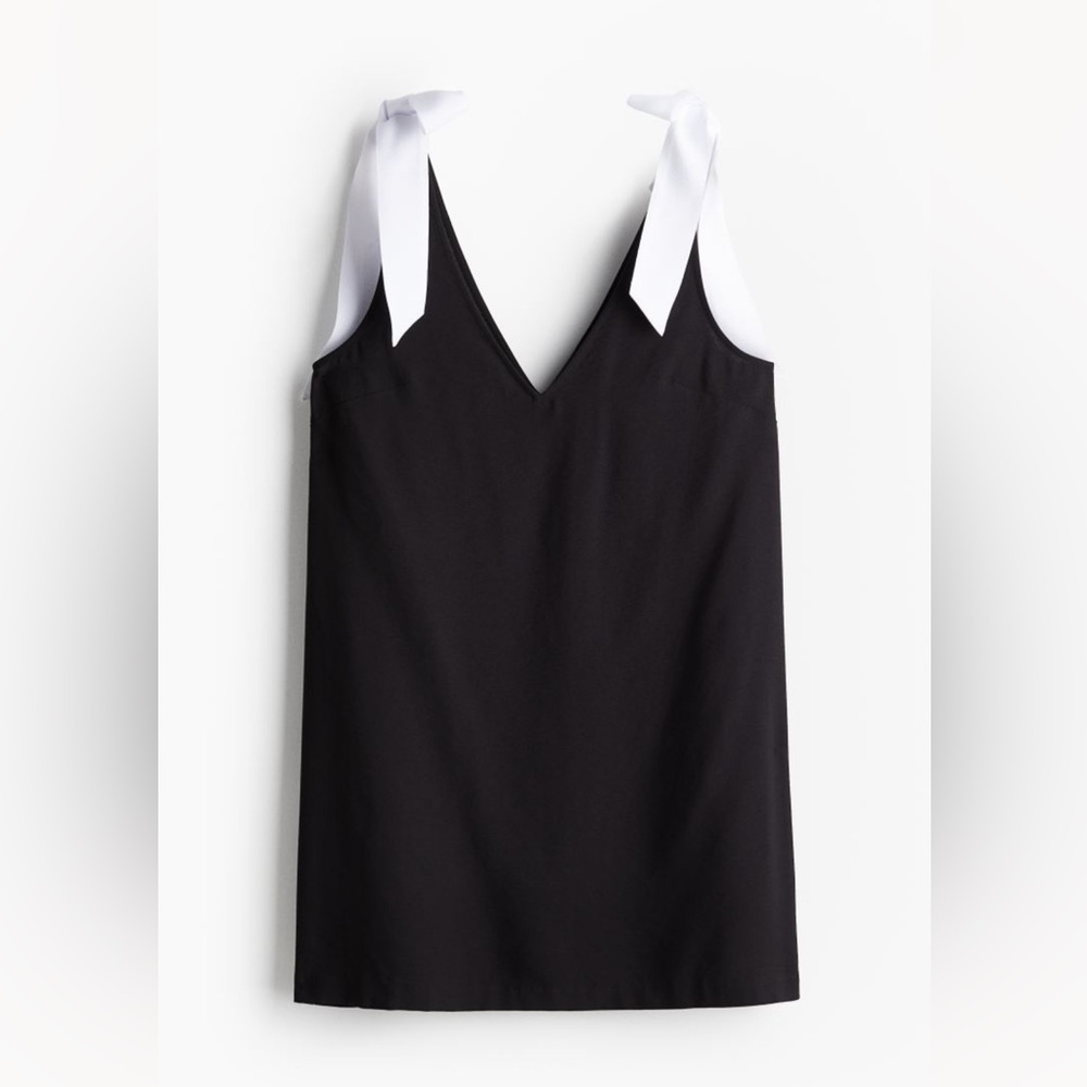 A-Line Tie Strap Dress